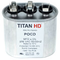 Product Image of 20/4 MFD Oval Dual Motor Run Capacitor (370V)
