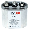 Product Image of 25/10 MFD Oval Dual Motor Run Capacitor (370V)