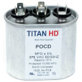 Product Image of 25/4 MFD Oval Dual Motor Run Capacitor (370V)