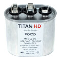 Product Image of 25/5 MFD Oval Dual Motor Run Capacitor (370V)