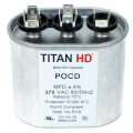 Product Image of 25/7.5 MFD Oval Dual Motor Run Capacitor (370V)