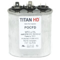 Product Image of 30/10 MFD Oval Dual Motor Run Capacitor (370V)