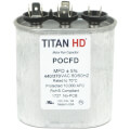 Product Image of 40/10 MFD Oval Dual Motor Run Capacitor (370V)