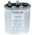 Product Image of 40/4 MFD Oval Dual Motor Run Capacitor (370V)