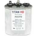 Product Image of 40/7.5 MFD Oval Dual Motor Run Capacitor (370V)