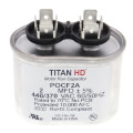 Product Image of 2 MFD Oval Motor Run Capacitor (440/370V)