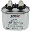 Product Image of 6 MFD Oval Motor Run Capacitor (440/370V)