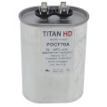 Product Image of 70 MFD Oval Motor Run Capacitor (440/370V)