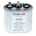 Product Image of 10/5 MFD Oval Dual Motor Run Capacitor (440/370V)