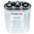 Product Image of 25/15 MFD Oval Dual Motor Run Capacitor (440/370V)
