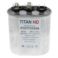 Product Image of 25/5 MFD Oval Dual Motor Run Capacitor (440/370V)