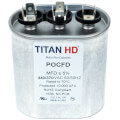 Product Image of 40/3 MFD Oval Dual Motor Run Capacitor (440/370V)