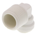Product Image of 1/4" OD x 3/8" NPTF Rigid 90-Degree Elbow