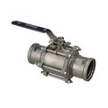 Product Image of 4" MegaPress FKM 3-Piece Stainless Steel Ball Valve