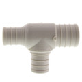 Product Image of 1" x 3/4" x 3/4" PolyAlloy PEX Crimp Reducing Tee (White)