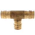 Product Image of 1-1/4" Expansion PEX Tee (Lead Free Brass)