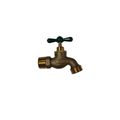 Product Image of 3/4" MIP Hose Bibb w/ Green T Handle (Lead Free)
