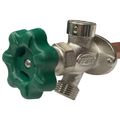 P-164T 10" Quarter Turn - Anti-Siphon Wall Hydrant, 3/4" MPT x 1/2" FPT, Diamond