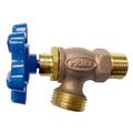 Product Image of 1/2" MPT Boiler Drain, Male Threaded, Blue Handle (Lead Free), 526.42LF-B