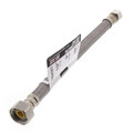 Product Image of PRO1F09 9" Braided Stainless Steel Hose Faucet Connector (3/8" Compression x 1/2" FIP)