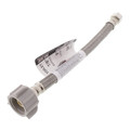 Product Image of 9" Pro-Series Braided Stainless Steel Hose Toilet Connector (3/8" Compression x 7/8" Ballcock)