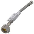 Product Image of 9" Pro-Series Braided Stainless Steel Hose Toilet Connector (3/8" Compression x 7/8" Ballcock)