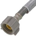 Product Image of 16" Pro-Series Braided Stainless Steel Hose Toilet Connector (3/8" Compression x 7/8" Ballcock)