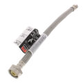 Product Image of 12" Pro-Series Braided Stainless Steel Hose Toilet Connector w/ Metal Nut (3/8" Compression x 7/8" Ballcock)