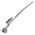 Product Image of 16" Pro-Series Braided Stainless Steel Hose Toilet Connector (3/8" Compression x 7/8" Ballcock)