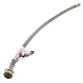 Product Image of 20" Pro-Series Braided Stainless Steel Hose Toilet Connector w/ Metal Nut (3/8" Compression x 7/8" Ballcock)