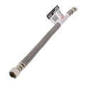 Product Image of 12" Pro-Series Braided Stainless Steel Hose Faucet Supply Connector (3/8" x 3/8" Compression Thread)