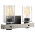 Product Image of Gulliver 2 Light Bath Vanity Light (Galvanized), P300124-141