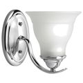 Product Image of Trinity 1 Light Bath Vanity Light (Brushed Nickel), P3190-09