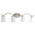 Product Image of Heart 3 Light Chandelier (Brushed Nickel), P4664-09