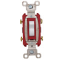 Product Image of Industrial Extra Heavy-Duty 2-Pole Spec-Grade Toggle Switch, 20A - White (120/277V)