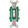 Product Image of Industrial Extra Heavy-Duty 2-Pole Spec-Grade Toggle Switch, 30A - White (120/277V)
