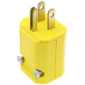 Product Image of MaxGrip M3 Plug, 2P, 3-Wire, 15A, NEMA 5-15P - Yellow (125V)