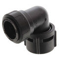 Product Image of PSEI63363AE Female Elbow Connector, 1" CTS x 1-1/4" NPS, Black
