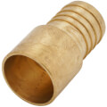 Product Image of 1-1/4" PEX x 1" Female Sweat Copper Pipe Brass Adapter (Lead Free)