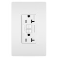 Product Image of PlugTail Self-Test Tamper-Resistant Duplex GFCI Receptacle, 2P, 20A, NEMA 5-20R - White (125V)