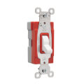 Product Image of PlugTail Single-Pole Commercial Grade Toggle Switch, 20A - White (120V)