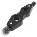 1/2" x 3/4" ID Copper Brush Deburrer (Black)