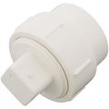 Product Image of 1-1/2" PVC DWV Fitting Cleanout Adapter w/ Plug (NSF)