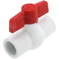 Product Image of 1/2" SCH 40 PVC Ball Valve (Solvent)
