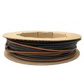 Product Image of 200' Black PVC Tubing w/ Orange Stripe