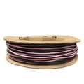 Product Image of 200' Black PVC Tubing w/ Pink Stripe