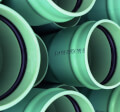 Product Image of 6" x 14 ft. PVC SDR 35 Gasketed Green Sewer Pipe