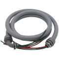 Product Image of 1/2" X 6' Whip with Non-Metallic Fitting (Straight X 90 Degree [#10 Wire])