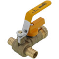Product Image of 3/4" PEX Crimp Ball Valve w/ Hose Drain (Lead Free)