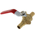 Product Image of 1/2" PEX Full Port Ball Valve w/ Drain (Lead Free)